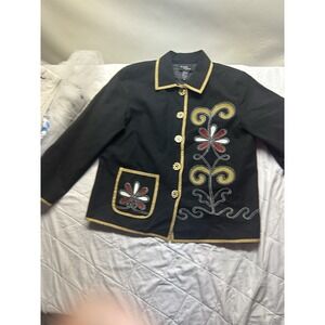 Jennifer & Grace‎ Jacket Size Med  Decorative